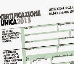 CERTIFICAZIONE UNICA